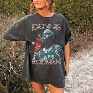 Dennis Rodman Vintage bootleg rap tee